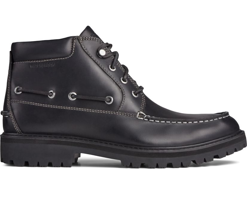 Sperry Authentic Original Lug Chukka Boots - Men's Chukka Boots - Black [LE3529806] Sperry Top Sider